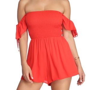 Windsor Ring The Alarm Smoked Romper XS